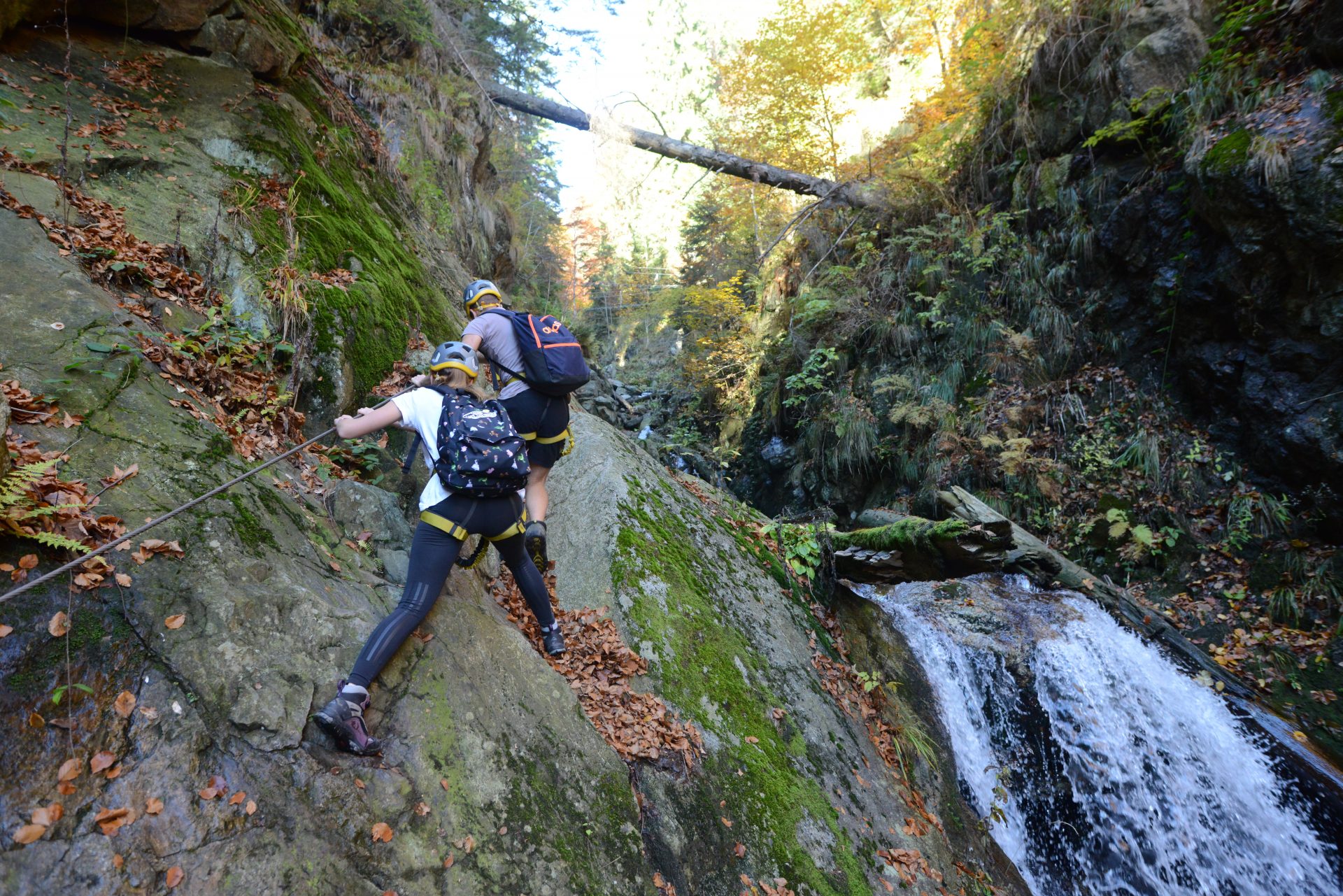 Ferrata Horskej záchrannej služby Martinské hole