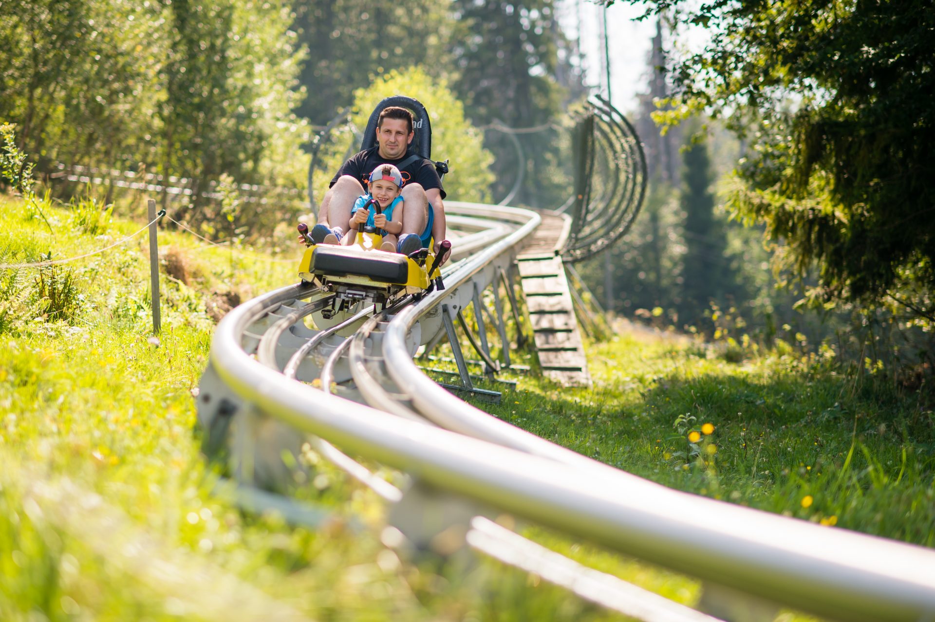 Letné centrum zábavy Snowparadise Veľká Rača Oščadnica