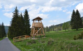 Rozhľadne na náučnom chodníku Antona Kocyana v Oraviciach