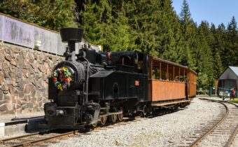 Jazda parnou lokomotívou Gontkulák